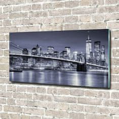 Wallmuralia Fotoobraz na skle Manhattan New York 140x70 cm 4 úchytky