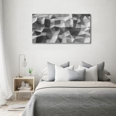 Wallmuralia Foto obraz skleněný horizontální Abstrakce trojúhelníky 120x60 cm 4 úchytky