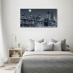 Wallmuralia Foto obraz fotografie na skle Manhattan New York 120x60 cm 2 úchytky