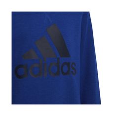 Adidas Mikina modrá 105 - 110 cm/4 - 5 let Big Logo JR