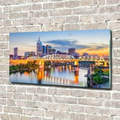 Wallmuralia Foto obraz sklo tvrzené Most Tennessee USA 120x60 cm 2 úchytky