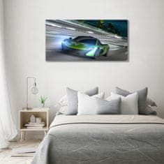 Wallmuralia Moderní skleněný obraz z fotografie Závodní 100x50 cm 4 úchytky