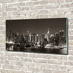 Wallmuralia Foto obraz fotografie na skle Manhattan New York 100x50 cm 4 úchytky