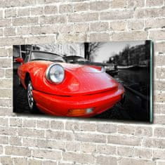 Wallmuralia Foto-obraz fotografie na skle Klasický automobil 100x50 cm 2 úchytky