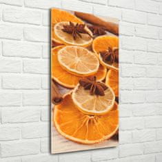 Wallmuralia Vertikální Foto obraz sklo tvrzené Vůně svátků 70x140 cm 2 úchytky