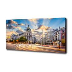 Wallmuralia Foto-obraz canvas na rámu Madrit Španělsko 125x50 cm