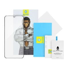 MobilMajak Tvrzené / ochranné sklo Apple IPhone 15 Plus černé – 5D Mr.Monkey