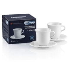 De'Longhi Porcelánový šálek cappuccino 270 ml - 2ks