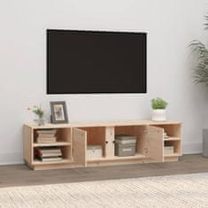 Greatstore TV skříňka 156 x 40 x 40 cm masivní borové dřevo