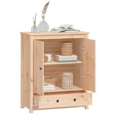 Greatstore Skříň highboard 83 x 41,5 x 100 cm masivní borové dřevo