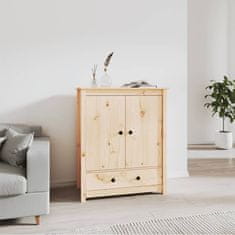 Greatstore Skříň highboard 83 x 41,5 x 100 cm masivní borové dřevo