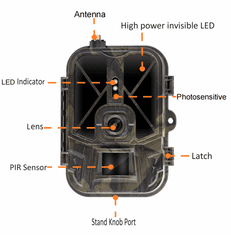 Secutek 4G LTE Fotopast SST-940Pro-LI - 30MP, 4G