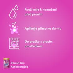 Vanish Oxi Action prášek na odstranění skvrn 625 g