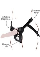 Toyjoy TOYJOY Get Real Strap-On Pleasure Harness připínací postrojek pro uchycení dilda