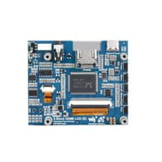 Waveshare Displej 3,5" 640×480 IPS HDMI pro kapacitní dotykový panel Raspberry Pi, zvukový výstup