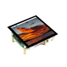 Waveshare 4palcový displej IPS LCD 720 × 720 HDMI s kapacitním dotykovým panelem