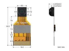 Waveshare FPC 5MP modul mini kamery pro Raspberry Pi