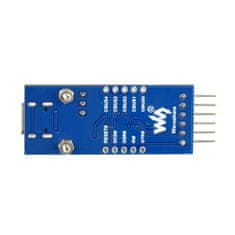 Waveshare Adaptér USB UART na čipu FT232 (konektor USB C)