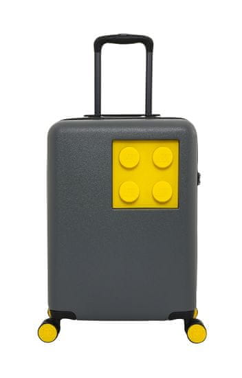 LEGO Luggage Kufr URBAN 20" - Tmavě šedý/Žlutý