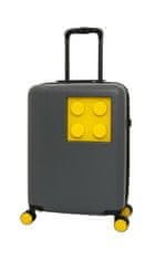 LEGO Luggage kufr URBAN 55 cm, S - Tmavě šedý/Žlutý