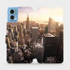 Mobiwear Flip pouzdro na mobil Motorola Moto E22 / E22i - M138P New York