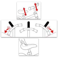 VERVELEY Cvičební kolo SKIDS CONTROL, modré