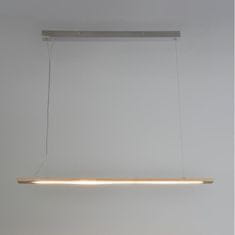 Corep Integrovaná dřevěná závěsná lampa LED, 100 x 5 x 125 cm, MALMO