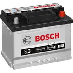 Bosch BOSCH S3004 53Ah 500A / + pravá autobaterie