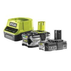 RYOBI RYOBI One + Akumulátorové balení 3 nástrojů RCK183C-242S, Vrtačka, Bruska, Děrovačka, 2 baterie 2Ah a 4Ah, Brašna