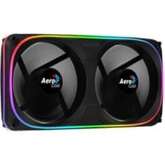 Aerocool AEROCOOL Astro 24 ARGB, 2x120mm A-RGB boxový ventilátor