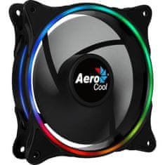 VERVELEY AEROCOOL Eclipse 12 ARGB, Ventilátor do skříně, 12 cm A-RGB