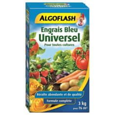 VERVELEY ALGOFLASH Univerzální modré hnojivo, 3 kg