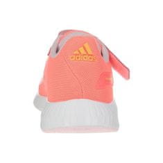 VERVELEY Běžecká obuv, ADIDAS, RUNFALCON 2.0 EL K, Child, Pink and white