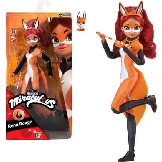 shumee BANDAI Miraculous Ladybug - Módní panenka 26 cm: Rena Rouge