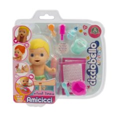 CHUSE CCB, Cicciobello Amicicci Deluxe meal set, Blond Hair Boy Model