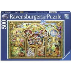 VERVELEY DISNEY Rodinné puzzle 500 dílků