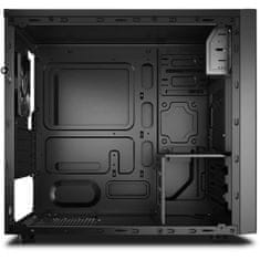 DEEPCOOL DEEPCOOL Matrexx 30 SI Black, Skříň bez zdroje, Mini tower, formát Micro-ATX