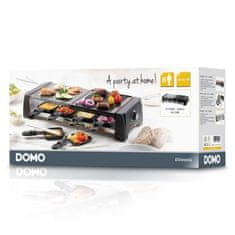 Domo DOMO DO9190G raclette přístroj pro 8 osob, černý