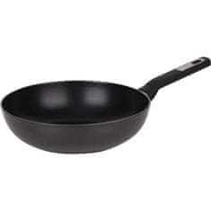 VERVELEY Cosy & Trendy 8494965 Hliníková pánev wok s nepřilnavým povrchem a měkkou dotykovou rukojetí-D 28 cm-Všechny zdroje tepla včetně indukce-D