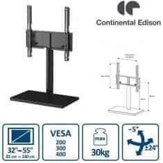 VERVELEY Continental Edison TV stand Středový stojan (32 až 55 palců)