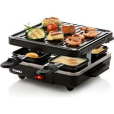 VERVELEY DOMO DO9147G raclette gril pro 4 osoby, černý