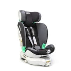 SPARCO 360° otočná dětská autosedačka, skupina 0+/1/2/3, Isofix + opěrka nohou, 9-25 kg, černá/šedá