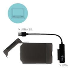 VERVELEY Externí kryt, I-TEC, pro 2,5 SATA HDD / SSD na portu USB 3