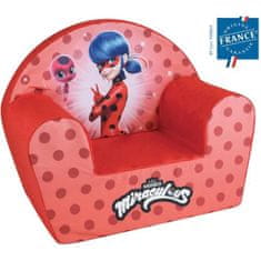 VERVELEY FUN HOUSE Zázračná židle Lady Bug, š.52 x hl.33 x v.42 cm, pro děti Francouzská záruka