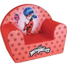 VERVELEY FUN HOUSE Zázračná židle Lady Bug, š.52 x hl.33 x v.42 cm, pro děti Francouzská záruka