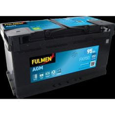 VERVELEY FULMEN Automatická baterie START-STOP AGM FK950 (+ pravá) 12V 95AH 850A