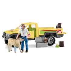 VERVELEY Figurka SCHLEICH 42503, Návštěva veterináře na farmě, Farm World