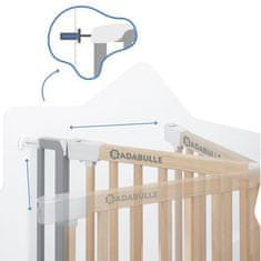 Badabulle Badabulle Safe & Protect Wood Metal Barrier (73-81,5 cm)
