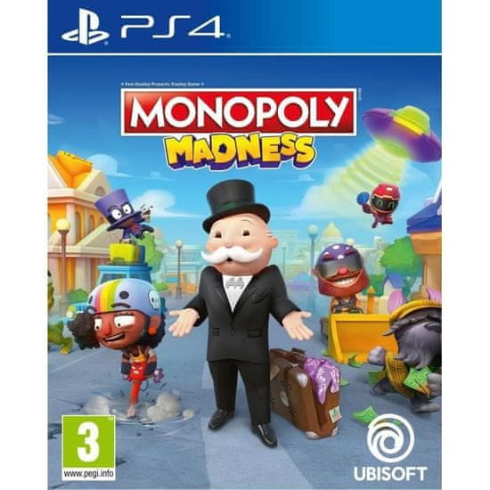 VERVELEY Hra Monopoly Madness pro systém PS4