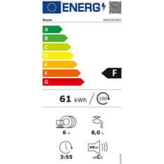 Bosch BOSH SKS51E32EU Kompaktní volně stojící myčka nádobí, 6 sad nádobí, 49 dB, A+, 55 cm, bílá, motor EcoSilence Drive